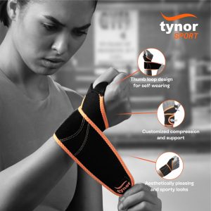 Tynor Wrist Support With Thumb Loop (Neo)