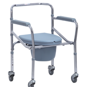 Steel Commode Wheelchair